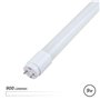 Tubo LED Cristal Elbat 9W 60cm Luz - Cor Branca