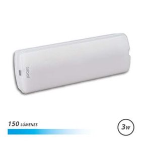 Luz de Emergência Elbat 3W 150lm - Luz Fria 6000k - Autonomia até 3h - IP20 Luz de Emergência Elbat 3W 150lm - Luz Fria 6000k - Autonomia até 3h - IP20