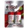 Elbat Pacote de 2 pilhas alcalinas LR14C