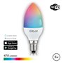 Elbat Smart Wi-Fi LED Candle Bulb C37 E14 5W 470lm RGB - Temperatura 2700K a 6000K - Controle de voz - Controle remoto - 3 modos