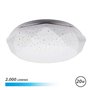 Plafon LED Série Elbat Neptuno 20W 2000lm - Luz Fria 6500K - Diâmetro 28cm