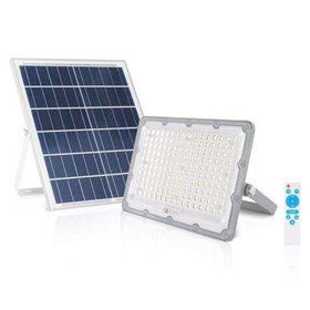 Foco Solar Led Elbat 100W - 2700LM - Luz Fria 6500K - Autonomia até 2 Dias - Controle Remoto - IP67 Foco Solar Led Elbat 100W - 2700LM - Luz Fria 6500K - Autonomia até 2 Dias - Controle Remoto - IP67