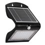 Candeeiro de Parede Elbat Led Iluminação Dupla Solar 4W - 500LM - Luz Fria 6000K - Luz de Qualidade 3000K - Sensor de Movimento