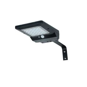 Foco Solar Led Elbat 4W - 400LM - Luz Fria 6000K - Sensor de Movimento - Painel Solar 2.3W - Para Parede ou Poste Foco Solar Led Elbat 4W - 400LM - Luz Fria 6000K - Sensor de Movimento - Painel Solar 2.3W - Para Parede ou Poste
