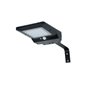 Foco Solar Led Elbat 4W - 400LM - Luz Fria 6000K - Sensor de Movimento - Painel Solar 2.3W - Para Parede ou Poste