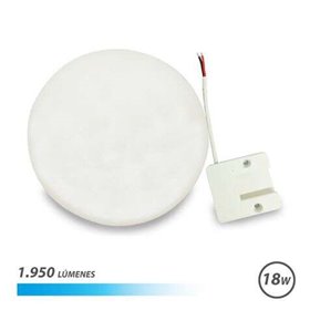 Plafon Elbat Redondo com Base Fixa LED 18W 1950lm - Luz Fria 6500K - Diâmetro 15cm Plafon Elbat Redondo com Base Fixa LED 18W 1950lm - Luz Fria 6500K - Diâmetro 15cm