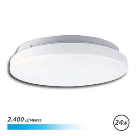 Plafon LED redondo Elbat 24W 2400lm - Luz fria 6500K - Diâmetro 35cm