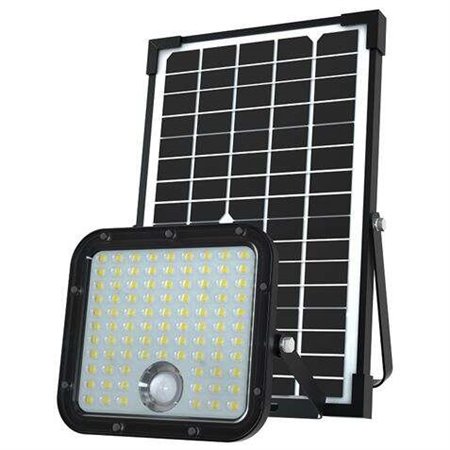 Foco LED Solar Elbat - 30W - 4800lm - Sensor + Remoto