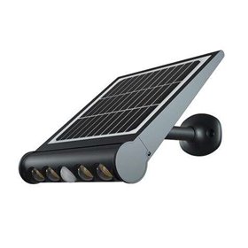 Foco Solar Multifunções Elbat - 8W - 950lm com Sensor Foco Solar Multifunções Elbat - 8W - 950lm com Sensor