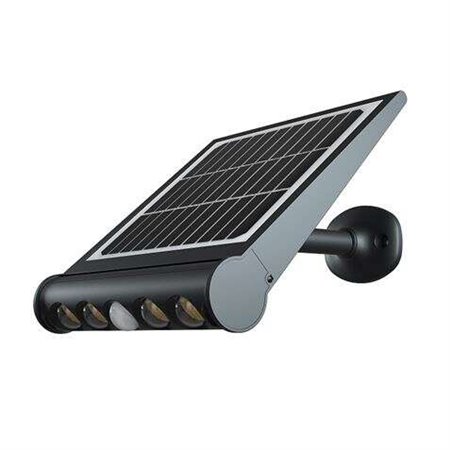 Foco Solar Multifunções Elbat - 8W - 950lm com Sensor