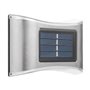 Aplique Solar de Parede Elbat LED 150lm - Painel Solar Integrado 2V, 120mAh - Bateria 1,2V, 600mAh - Caixa em Aço Inoxidável