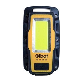 Lanterna LED recarregável Elbat - Gancho e Ímã - Cob 8W 600LM - Cor Preta Lanterna LED recarregável Elbat - Gancho e Ímã - Cob 8W 600LM - Cor Preta