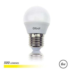 Lâmpada LED Elbat G45 6W 500LM E27 Luz quente - Economia de energia - Longa vida útil - Fácil instalação - Cor branca quente Lâmpada LED Elbat G45 6W 500LM E27 Luz quente - Economia de energia - Longa vida útil - Fácil instalação - Cor branca quente