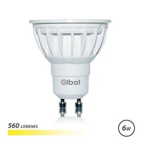 Lâmpada LED Elbat GU10 6W 560LM Luz quente - Economia de energia - Longa vida útil - Fácil instalação - Cor branca quente Lâmpada LED Elbat GU10 6W 560LM Luz quente - Economia de energia - Longa vida útil - Fácil instalação - Cor branca quente