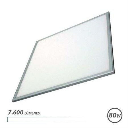 Painel LED Elbat 60x60 80W 7600LM - Luz Branca - Alto Brilho - Economia de Energia - Fácil Instalação