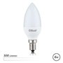 Lâmpada LED Elbat - Potência: 6W - Lúmens: 500 - Tipo de Luz: Luz Branca 4000K - Tampa: E14 - Ângulo: 180º - Dimensões: 37X100mm