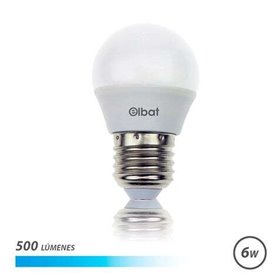 Lâmpada LED Elbat G45 E27 6W 500 Lumens - Luz Fria - Cor Branca Lâmpada LED Elbat G45 E27 6W 500 Lumens - Luz Fria - Cor Branca