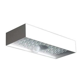 Lâmpada Solar LED Elbat - 230X97X42,7mm - 6W, 900 Lumens - Luz Branca 4000K - Sensor de Movimento - Cor Preta Lâmpada Solar LED Elbat - 230X97X42,7mm - 6W, 900 Lumens - Luz Branca 4000K - Sensor de Movimento - Cor Preta
