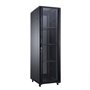 Armário de piso Aiten Data AI8842 42U - Largura 800 - Profundidade 800 - Inclui 2 bandejas fixas - 4 ventoinhas de 120 mm - 1 ba