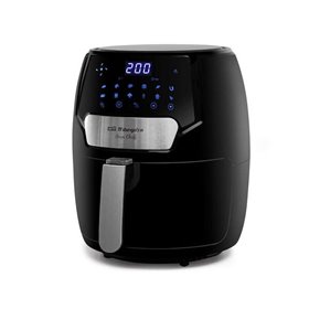 Fritadeira saudável sem óleo Orbegozo FDR 65 - Capacidade 4L - Potência 1300-1500W - 12 programas predefinidos - Tela de toque L