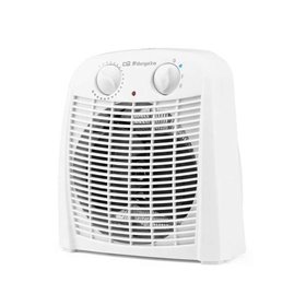 Aquecedor de banheiro Orbegozo FH 7000 IP-21 - Potência 2000W - 2 níveis de aquecimento - Modo ventilador - Termostato ajustável