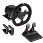 Volante FR-TEC com Force Feedback Force Racing Wheel - Tecnologia Forcesense - Aro de 26,5 cm de diâmetro - Pedais ajustáveis - 