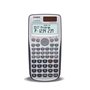 Calculadora de mesa programável Casio FX-3650PII - Display de 2 linhas - 279 funções - 360 etapas de programação - Bateria e ene