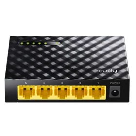 Switch Cudy GS105D 5 portas Gigabit 10/100/1000 Mbps Switch Cudy GS105D 5 portas Gigabit 10/100/1000 Mbps