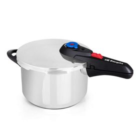 Pote Super Rápido Orbegozo HP 6006 - Capacidade de 6 litros - Cinco sistemas de segurança - Fundo termodifusor - Adequado para t