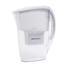 Jarro purificador de água Orbegozo JR 3025 - Três cartuchos filtrantes - Capacidade total de 2,4 litros - Indicador de vida útil Jarro purificador de água Orbegozo JR 3025 - Três cartuchos filtrantes - Capacidade total de 2,4 litros - Indicador de vida útil