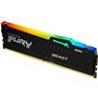 Kingston Fury Beast RGB Expo Memória RAM DDR5 6000MT/s 16GB 1.4V CL30 DIMM