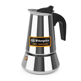 Máquina de café em aço inoxidável resistente e versátil Orbegozo KFI 460 - Capacidade para 4 xícaras - Adequado para todos os ti Máquina de café em aço inoxidável resistente e versátil Orbegozo KFI 460 - Capacidade para 4 xícaras - Adequado para todos os ti