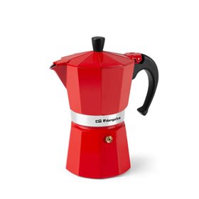 Máquina de café de alumínio Orbegozo KFR 640 - Prepara 6 xícaras de café em minutos - Compatível com diferentes tipos de cozinha Máquina de café de alumínio Orbegozo KFR 640 - Prepara 6 xícaras de café em minutos - Compatível com diferentes tipos de cozinha