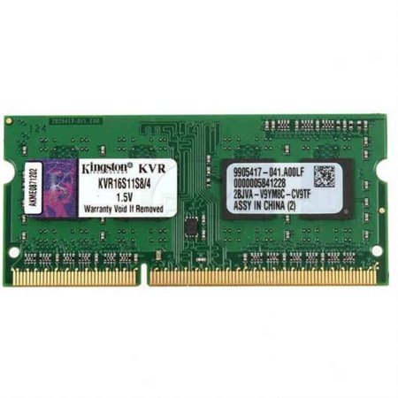 Kingston ValueRAM SO-DIMM Memória RAM DDR3 1600 PC3-12800 4GB CL11