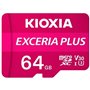 Cartão Kioxia Exceria Plus Micro SDXC 64GB UHS-I U3 V30 A1 Classe 10 com adaptador