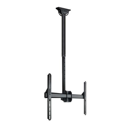 Suporte giratório de teto Tooq para TV de 37 "-70" - Gerenciamento de cabos - Peso máximo 50 kg - VESA 600x400mm