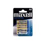 Pacote Maxell de 4 pilhas alcalinas LR06 AA 1,5V