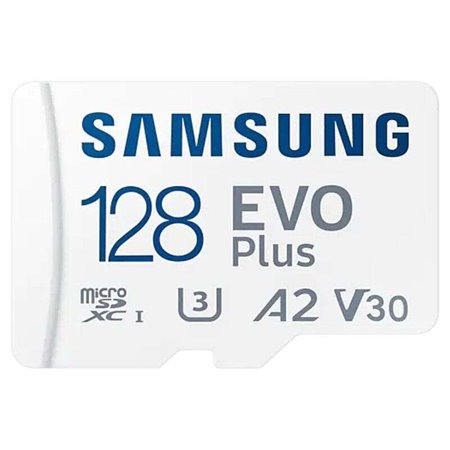 Cartão Samsung EVO Plus Micro SDXC 128GB UHS-I U3 V30