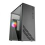 Gabinete Mars Gaming MC100 Mid-Tower ATX, Micro ATX, Mini-ITX - Painel lateral em acrílico - Tamanho do HDD 2,5", 3,5" - USB-A 3