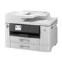 Impressora multifuncional Brother MFC-J5740DW A3 colorida WiFi Duplex Fax 27ppm