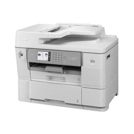 Impressora multifuncional Brother MFC-J6959DW colorida A3 WiFi Duplex Fax 30ppm - com possibilidade de impressão em papel em rol