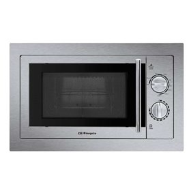 Micro-ondas embutido Orbegozo MIG 2033 com grelha potente e durável - com acabamento em aço inoxidável e estrutura exclusiva 9 n
