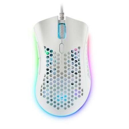 Mars Gaming MMEX USB Gaming Mouse 32000dpi - Caixa de painel perfurado - 7 botões programáveis - Iluminação RGB Chroma - Uso des