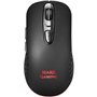 Mars Gaming MMW2 USB Wireless Mouse 3200dpi - Interruptores mecânicos HUANO - Iluminação de fluxo RGB - Uso com a mão direita