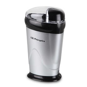 Moedor de café multifuncional Orbegozo MO 3250 - Lâmina de aço inoxidável - Potência 150W - Botão de segurança - Design elegante