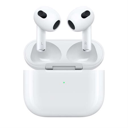 Fones de ouvido Apple AirPods Pro 3ª geração sem fio Bluetooth 5.0 - 2 microfones - Controle do sensor de pressão - Duração da b