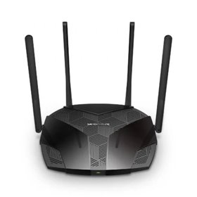 Roteador Mercusys WiFi 6 Dual Band AX3000 - 4 Portas 10/100/1000Mbps - 4 Antenas 5dBi - OFDMA, MU-MIMO