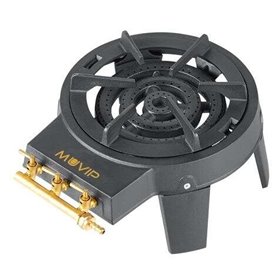 Fogão a Gás Muvip com 3 Distribuidores de Fogo - Chaves de Gás Independentes - Potência 9kw - Material: Ferro Fundido Fogão a Gás Muvip com 3 Distribuidores de Fogo - Chaves de Gás Independentes - Potência 9kw - Material: Ferro Fundido