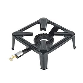 Fogão a gás Muvip 1 queimador - Queimador de ferro fundido - Potência 7kw - Chave de regulação de gás Fogão a gás Muvip 1 queimador - Queimador de ferro fundido - Potência 7kw - Chave de regulação de gás