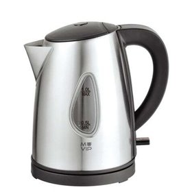 Chaleira Elétrica Muvip 2200W - Capacidade 1L - Corpo em Aço Inox - Indicador de Nível - Base Giratória Chaleira Elétrica Muvip 2200W - Capacidade 1L - Corpo em Aço Inox - Indicador de Nível - Base Giratória